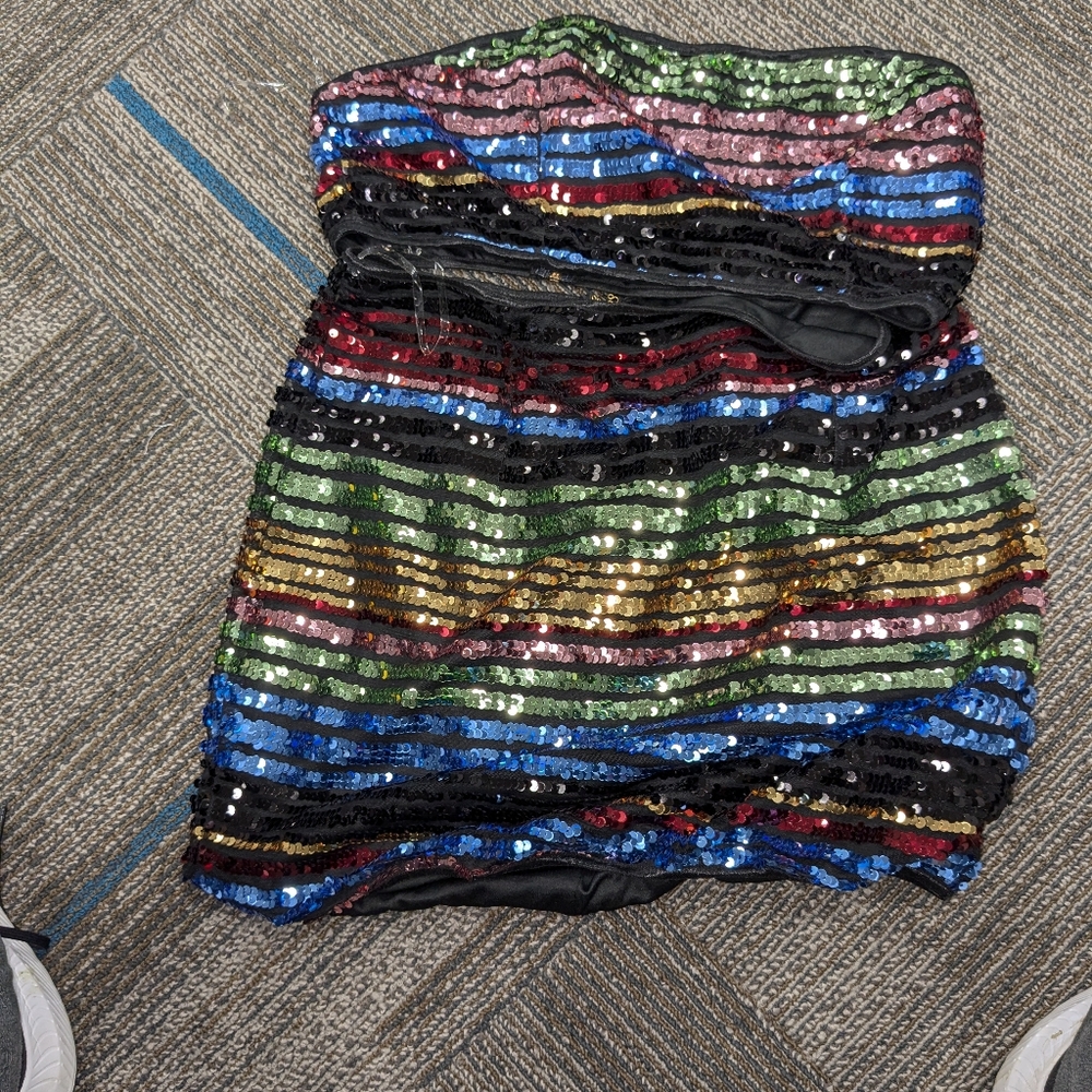 2 piece mini Sequin set